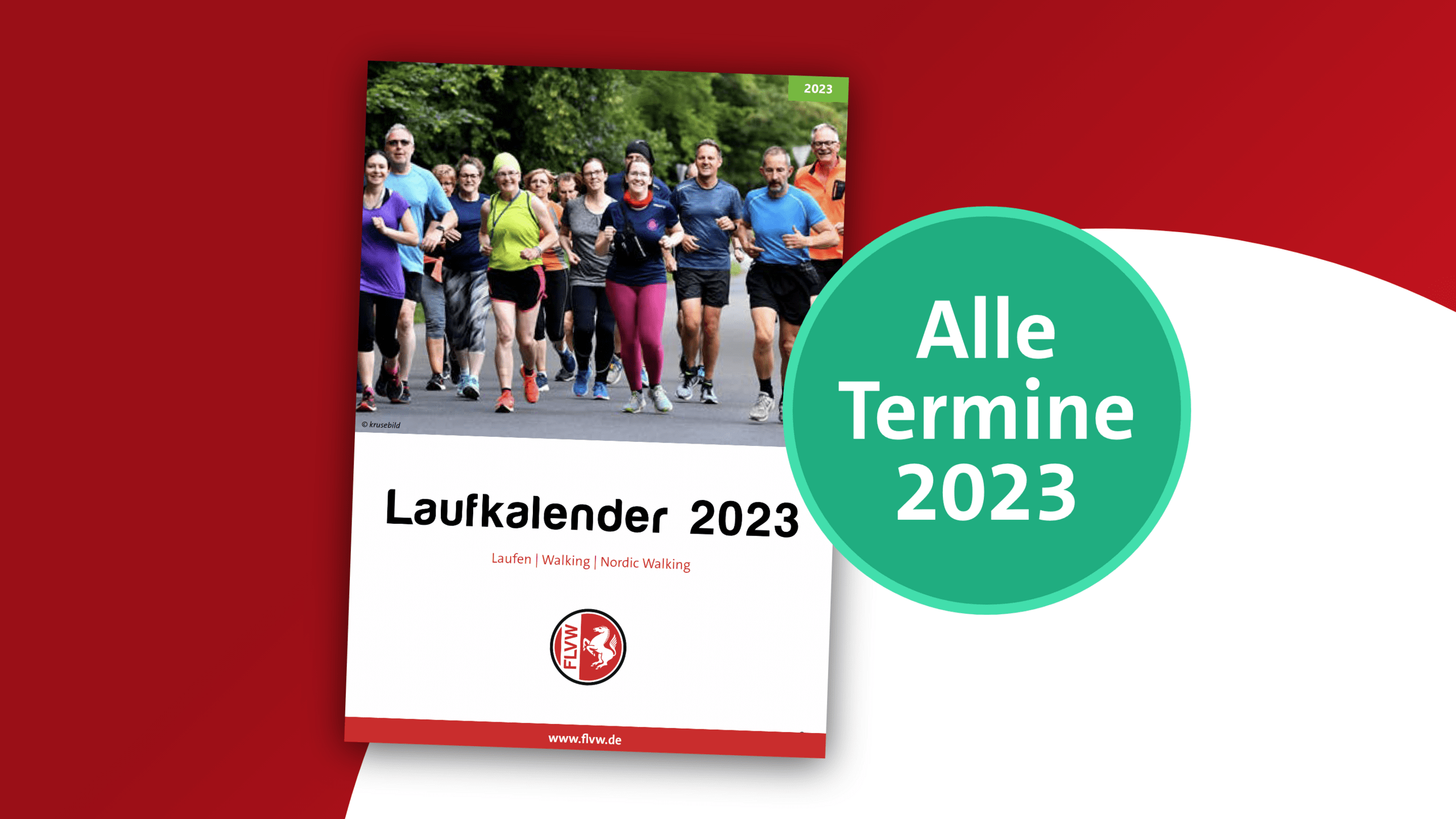 Laufkalender 2023 Menüpromo