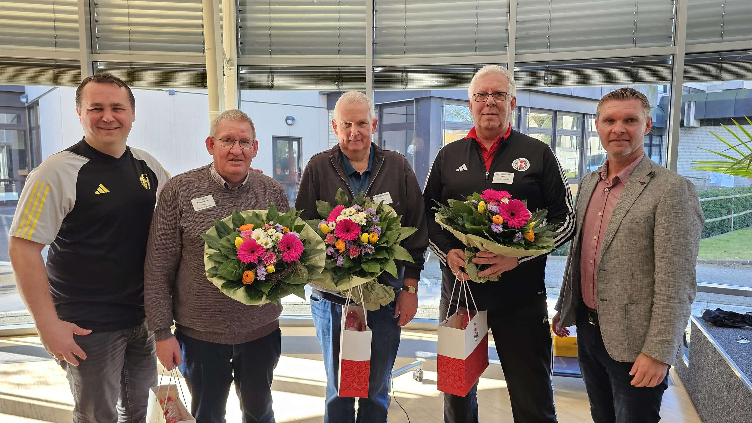 Ehrung vom FLVW für 30 Jahre KSO