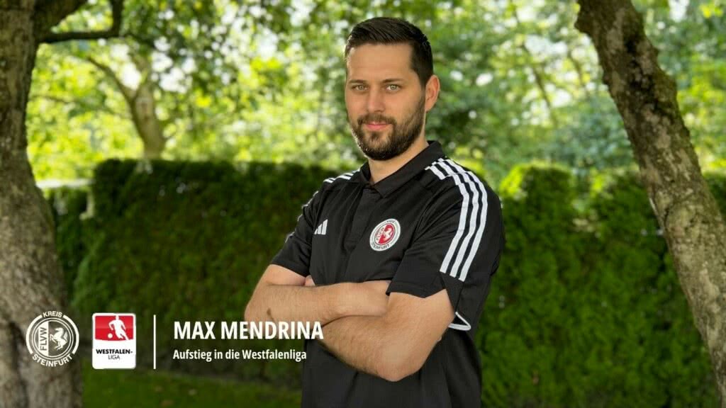 Max Mendrina Aufstieg in die Westfalenliga