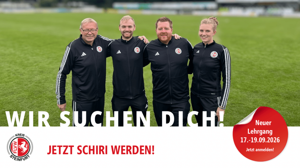 Neuer Schiri-Anw&auml;rterlehrgang im September